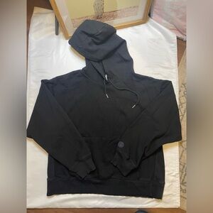 Pink size medium black sweatshirt hoodie